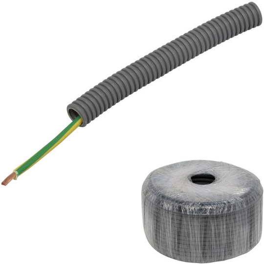Pipelife RQ G/G PowerFlex Kaapeli esireititetty, 16 mm x 100 m, 1G6 mm²