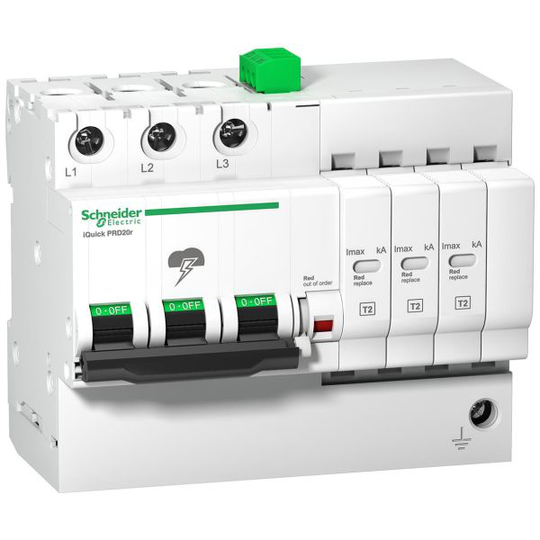 Schneider Electric A9L16299 Ylijännitesuoja integroitu erotin 400 V, 1.2 kW