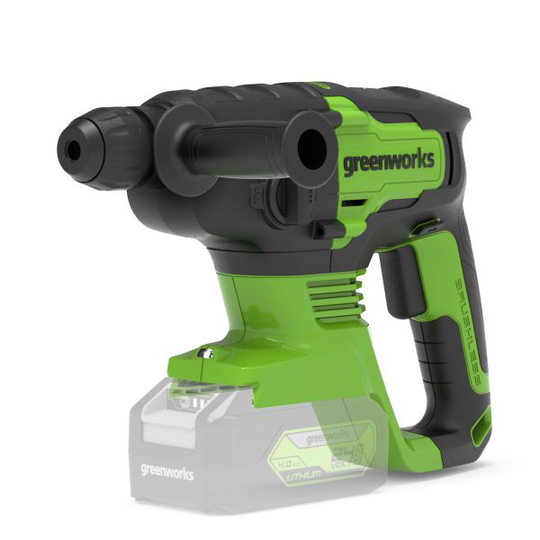 Greenworks GD24SDS2 Ruuvinväännin ei sis. akkua ja laturia