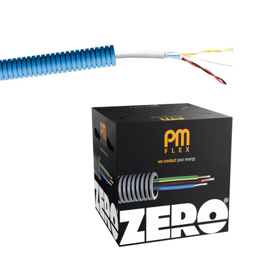 PM FLEX KNX ZERO Signaalikaapeli esireititetty, 16 mm x 100 m, 2x2x0,8 mm²