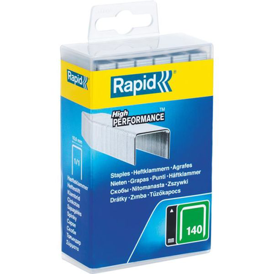Rapid Nr 140 Leveät hakaset 16 mm, 2000 kpl:n pakkaus
