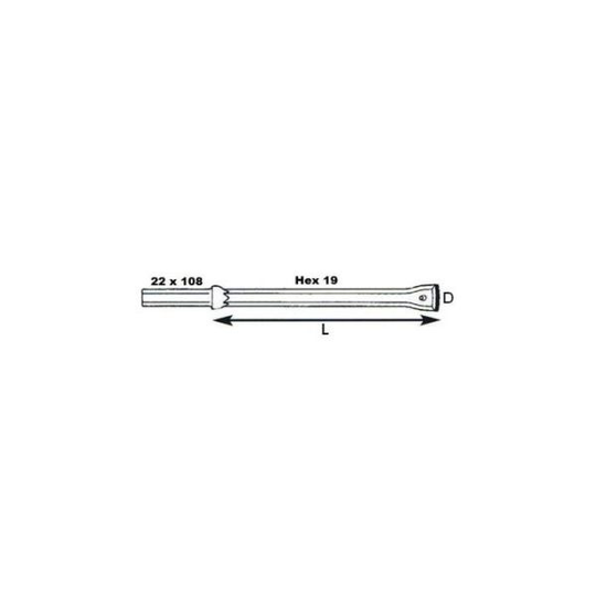 Atlas Copco 90508901 Kalliopora 22 x 108 mm
