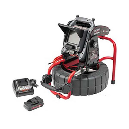 Ridgid Compact C40 Kamerajärjestelmä cS6x VERSA, akku ja laturi
