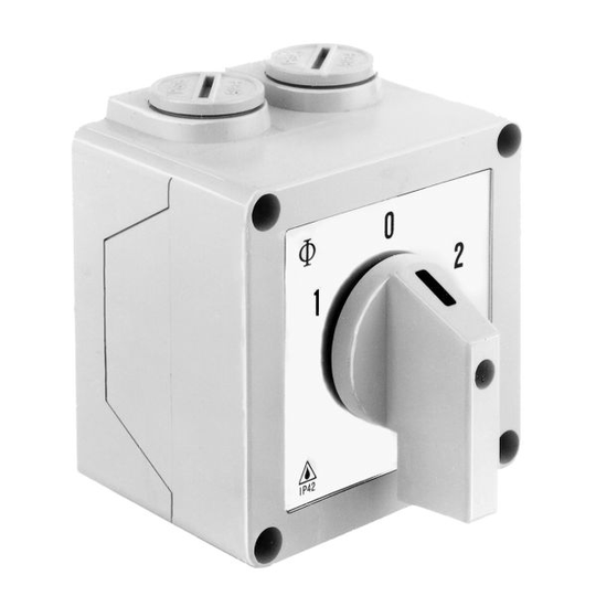 Kraus & Naimer CA10A401PN1 Kytkin 48x48 mm, IP40 (etuosa)