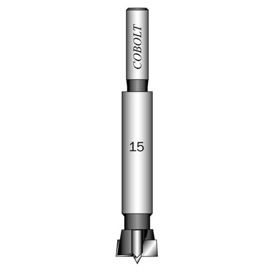 Cobolt 790-15 Forstner-terä kovan materiaalin poraamiseen Leikkaushalkaisija 15 mm