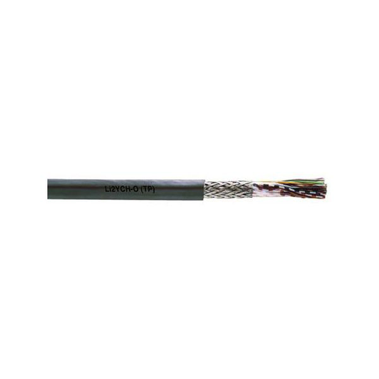 Rutab 4855300 Elektroniikkakaapeli halogeeniton, harmaa 4 johdinta, Ø6 mm