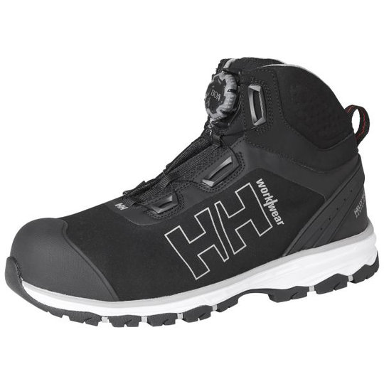 Helly Hansen Workwear Chelsea Evo Boa Mid Suojakengät S3, musta, leveä 36