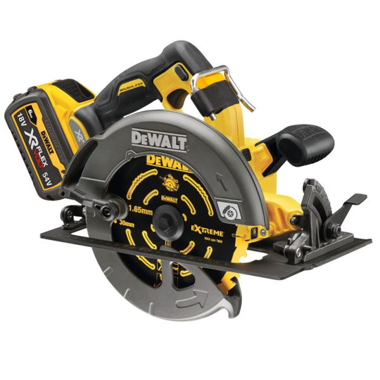 Dewalt DCS578T2-QW Pyörösaha sis. akun ja laturin