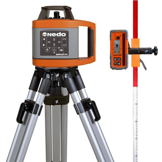 Nedo SIRIUS 1 HV Pyörivä laser, paketti