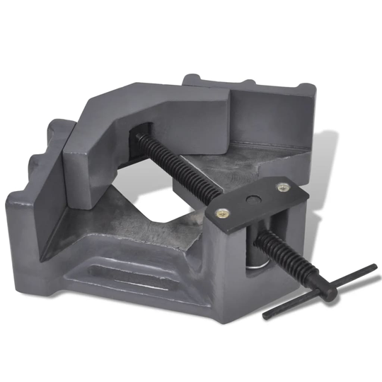 vidaXL Manuaalisesti käytettävä pora kulmaruuvipenkillä 115 mm