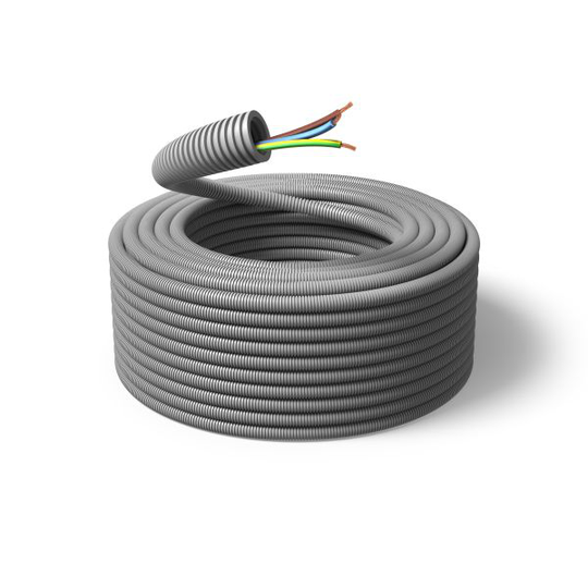 PM FLEX FQ Asennuskaapeli esireititetty, 100 m 3G 2,5 mm², ulko-Ø16 mm