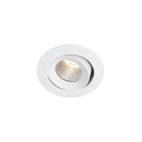 Hide-a-Lite Optic XS Downlight-valaisin kallistus, valkoinen, tune