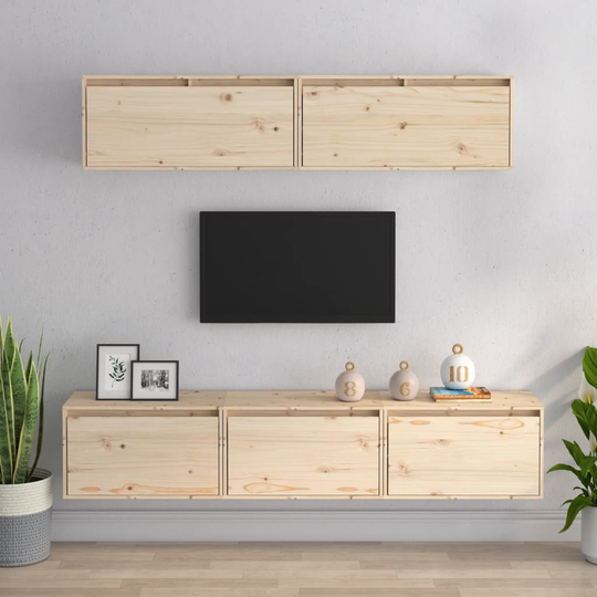 vidaXL TV-tasot 5 kpl täysi mänty