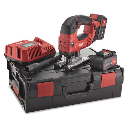 Flex JSB18.0-EC Pistosaha sis. akun ja laturin