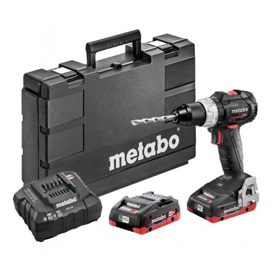 Metabo BS 18 LT BL SE Porakone-ruuvinväännin sis. akun ja laturin
