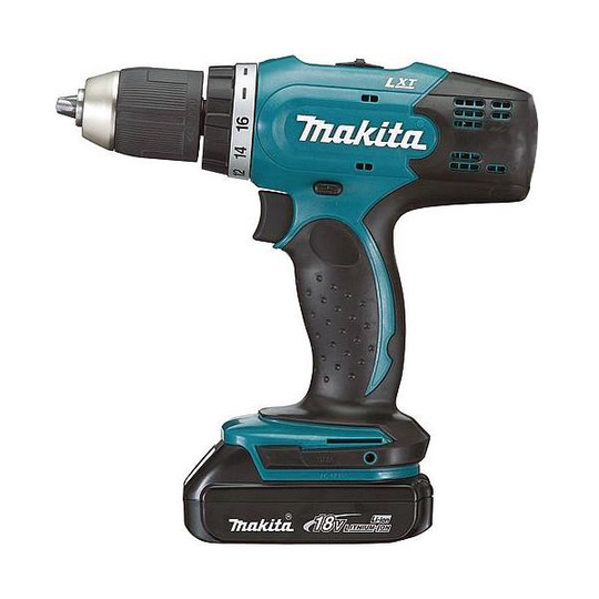 Makita DDF453SYE Porakone-ruuvinväännin sis. akun ja laturin