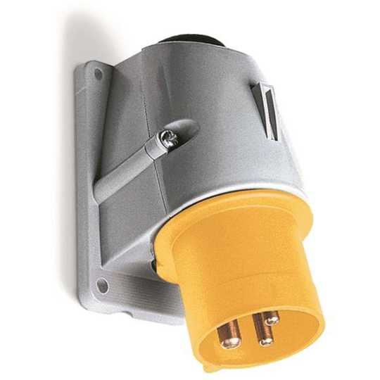 ABB 2CMA193289R1000 Kojevastake IP44, 3-napainen, 16 A Keltainen