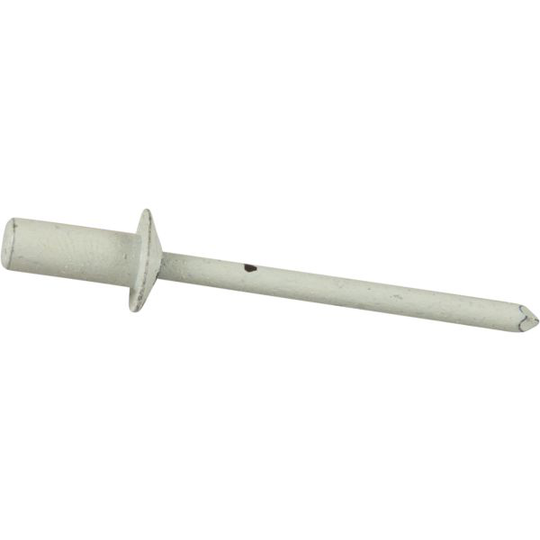 ESSVE 62841 Vetoniitit Ø4x9,5 mm, AL/ST, painetiivis, 525 kpl Valkoinen