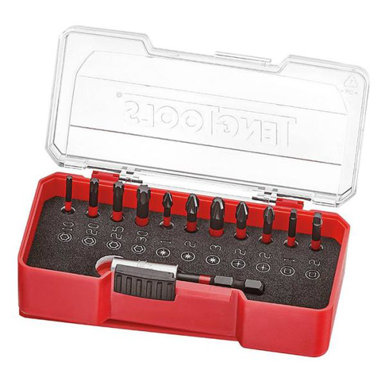 Teng Tools TJ1412 Ruuvikärkisarja 12-osainen