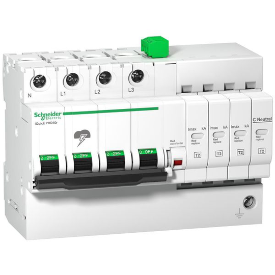 Schneider Electric A9L16300 Ylijännitesuoja integroitu erotin 400 V, 1.5 kW