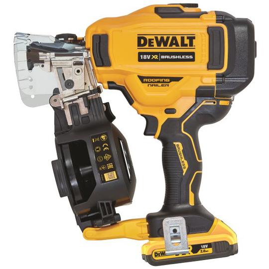 Dewalt DCN45RND2-QW Naulain sis. akun ja laturin
