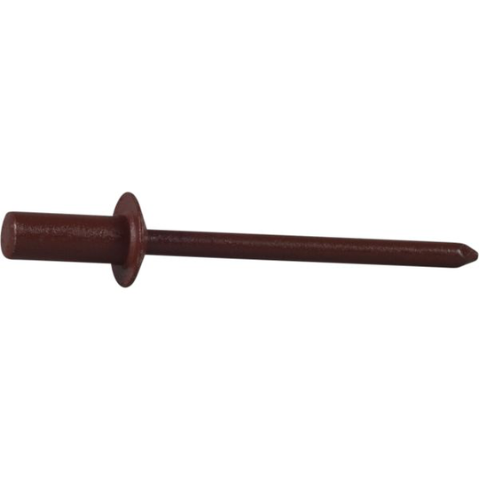 ESSVE 62839 Vetoniitit Ø4x9,5 mm, AL/ST, painetiivis, 525 kpl Tiilenpunainen