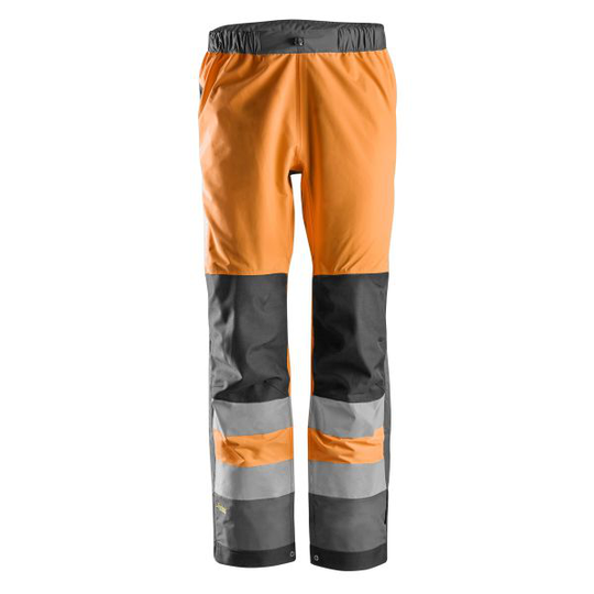 Snickers 6530 AllroundWork Kuorihousut heijastimet, oranssi XS