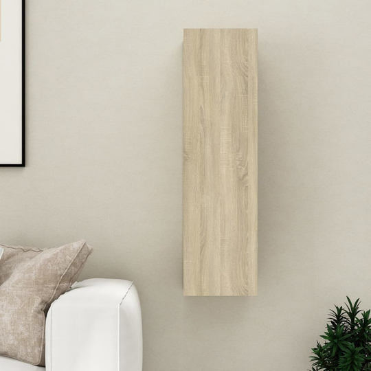 vidaXL TV-taso Sonoma-tammi 30,5x30x110 cm lastulevy