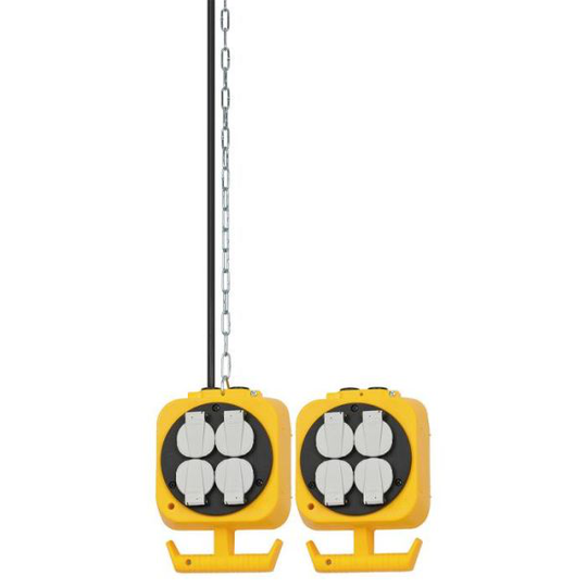 Brennenstuhl 1151760 Haaroitusjatkojohto 2 x 4 pistorasiaa