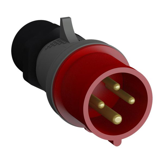 ABB 2CMA102286R1000 Pistotulppa pikaliitettävä, tärinänkestävä Sininen, 16 A, 3-napainen, 47 mm