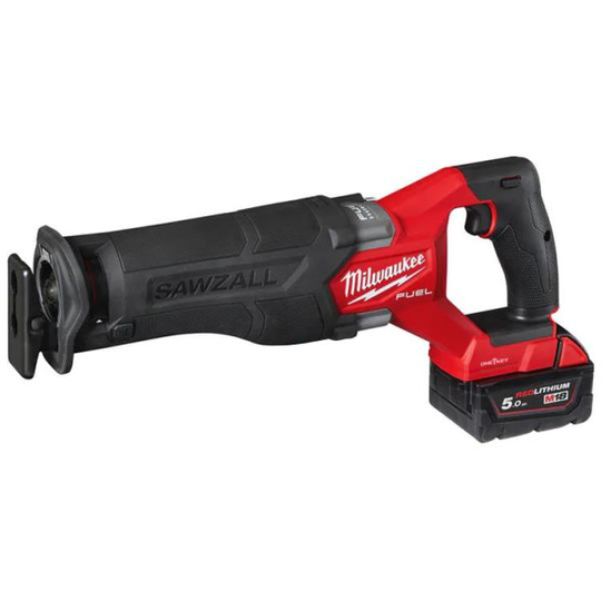 Milwaukee M18 ONEFSZ-502X Akkupuukkosaha sis. akun ja laturin