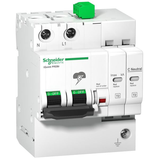 Schneider Electric A9L16298 Ylijännitesuoja integroitu erotin 230V, 1.5 kW