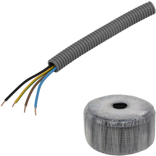 Pipelife EQ PowerFlex Kaapeli esireititetty, paloluokka D 16 mm x 100 m, 4G 1,5 mm²
