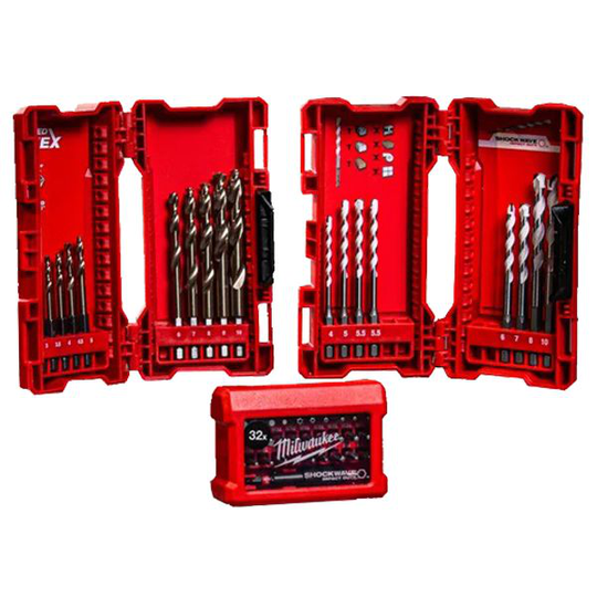 Milwaukee 4932479971 Pora- ja kärkisarja 4-osainen