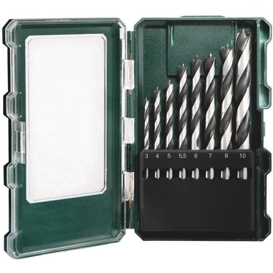 Metabo 626705000 Poranteräsarja puulle, 8 osaa
