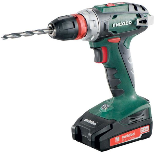Metabo BS 18 Quick Porakone-ruuvinväännin sis. akun ja laturin