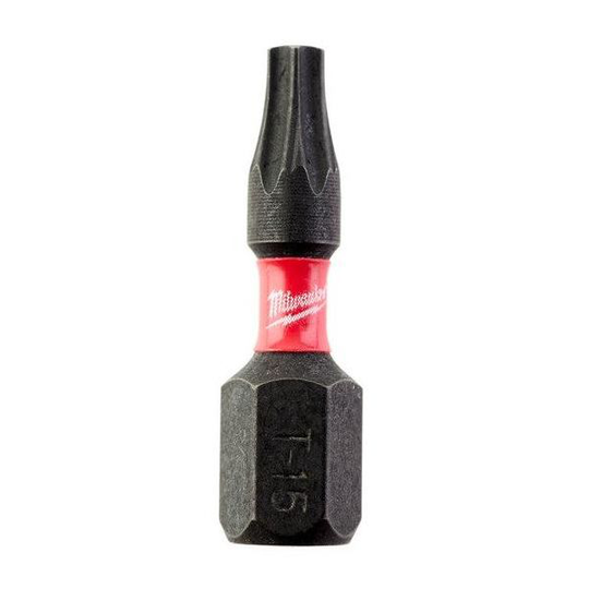 Milwaukee SHOCKWAVE Impact Duty TX15 Ruuvikärjet 2 kpl:n pakkaus TX15 - 25 mm