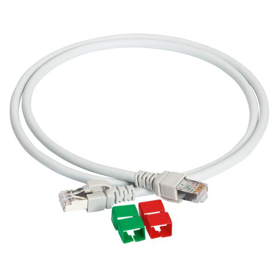 Schneider Electric 306420018 Patch-kaapeli 2 x RJ45, 6 A 0,5 m