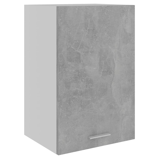 vidaXL Seinäkaappi betoninharmaa 39,5x31x60 cm lastulevy