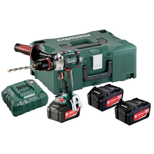 Metabo SB 18 LTX Impuls Set Iskuporakone 3 x 4,0 Ah:n akku ja laturi