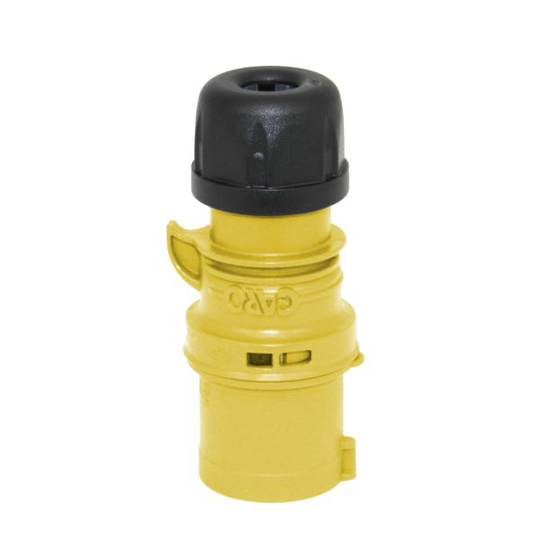 Garo P 332-4 S Pistotulppa IP44, 4-napainen, 32A Keltainen, 4 h