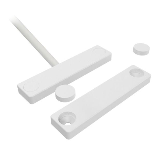 Alarmtech MC 740E Magneettikytkimet pinta-asennettava, valkoinen Kaapeli 2 m