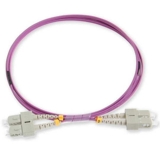 Eurolan 41F-40-SC-SC-03 Valokuitukaapeli 3 m, violetti