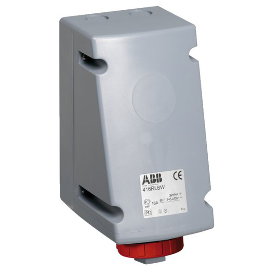 ABB 2CMA168475R1000 Seinäpistorasia IP67, 400 V, edelleensyöttöön