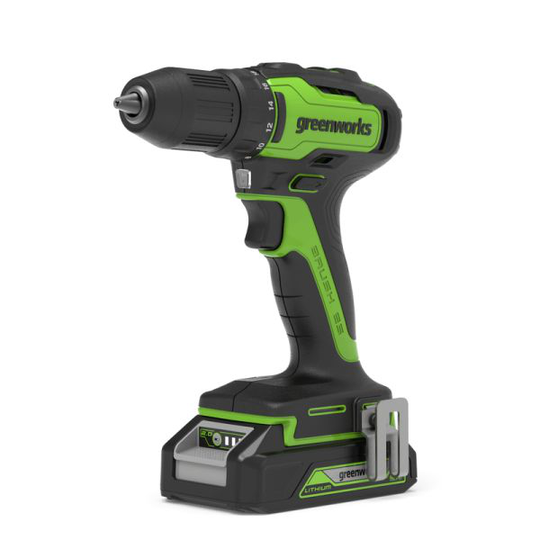Greenworks GD24DD35 Ruuvinväännin ei sis. akkua ja laturia