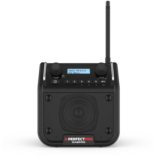 PerfectPro DABPRO Työmaaradio sis. Bluetooth
