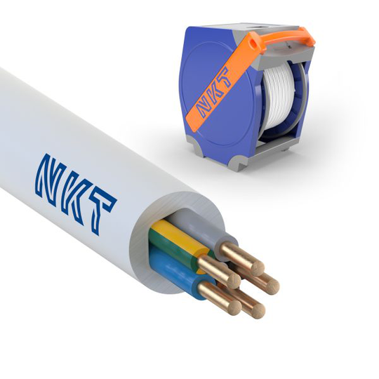 NKT EXQ XTRA Asennuskaapeli 5G1,5 mm², 300/500 V 400 m, qaddy