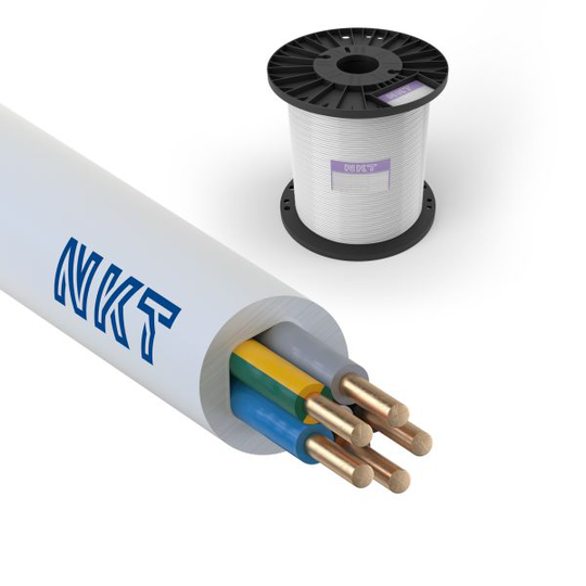 NKT EXQ XTRA Asennuskaapeli 5G1,5 mm², 300/500 V 250 m, rulla