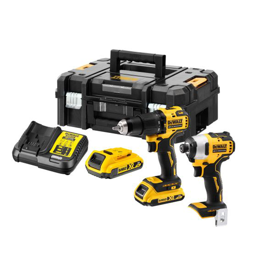 Dewalt DCK2062D2T Yhdistelmäpakkaus sis. akun ja laturin