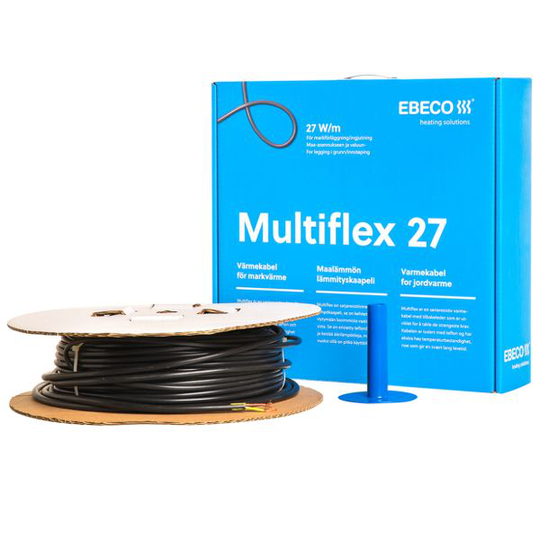 Ebeco MultiFlex 27 Lämpökaapeli 27 W/m 37 m, 1000W